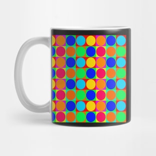 bright bold colorful pop art pattern Mug
